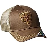 ARIAT Men's Oil Skin Mesh Snap Back Hat