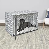 New World XL Dog Crate Cover with Teflon Fabric Protector Gray 122cm view 2