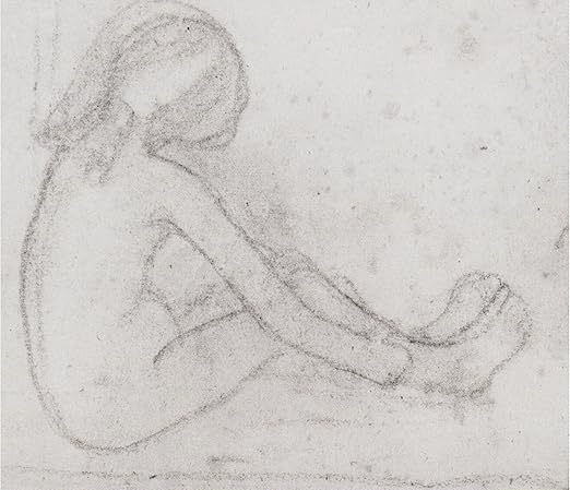 Amazon Com Nude Girl Sitting On The Floor By Paula Modersohn