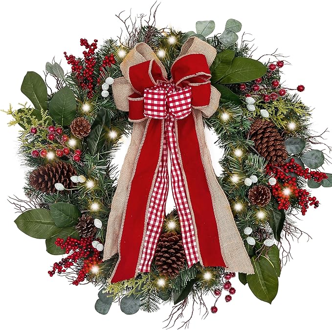 Valery Madelyn PreLit 30 Inch Farmhouse