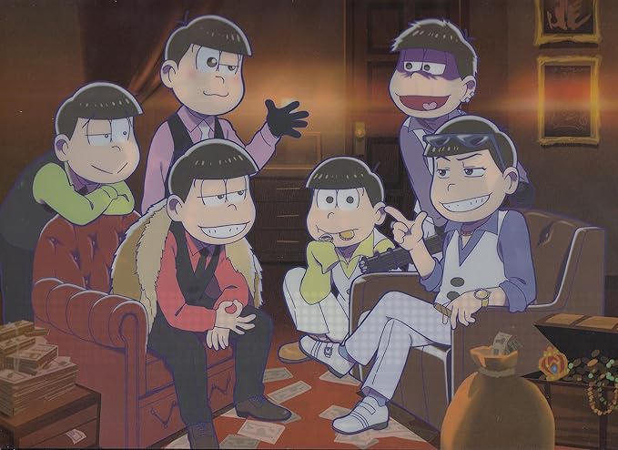 Amazon おそ松さん クリアファイル 銭 G 全員 アニメ 萌えグッズ 通販