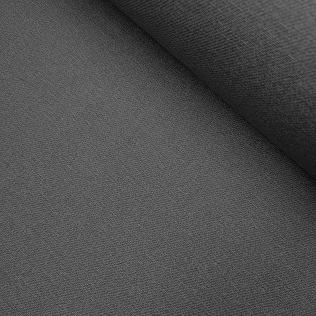 Staab's Beschichtete Baumwolle Uni schwarz meliert (Meterware, Qualität Zum Nähen) (50 x 140 cm)