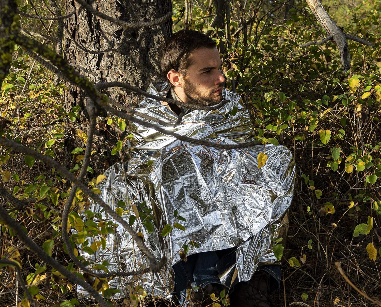 MEKKAPRO Emergency Mylar Thermal Blankets (4-Pack), Pocket Sized for Emergencies, Camping, Outdoors, Hiking, Survival, First Aid (Thermal Silver) : Sports & Outdoors