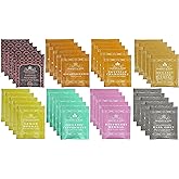Harney & Sons Assorted Tea Bag Sampler 40 Count – Harney Decaf Tea Bags Variety Packs, Herbal Tea Bundle Caffeine Free Tea