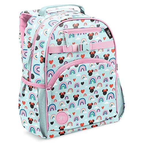 Simple Modern Large Disney Kids Backpack for School Girls and Boys