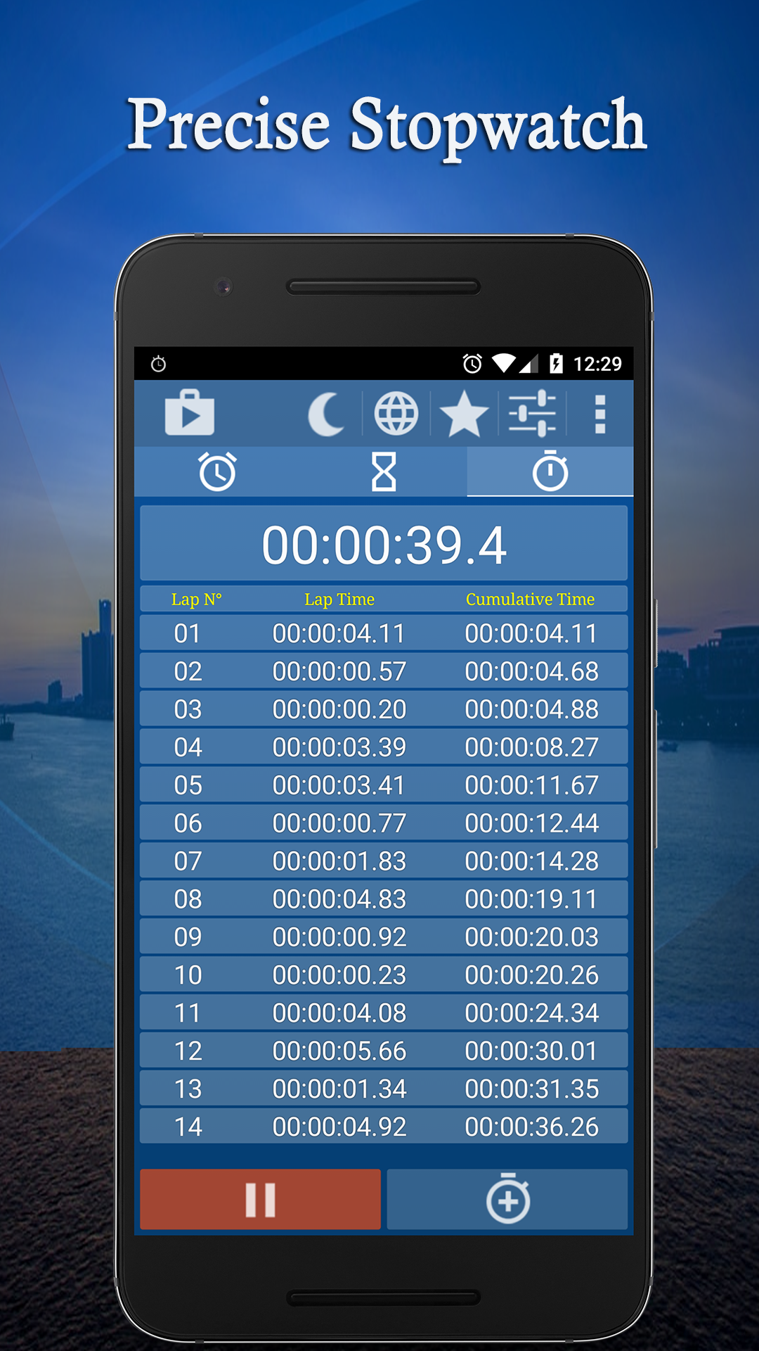 Alarm Clock & Timer & Stopwatch & World Clock (Ad-Free) - Thumbnail 4