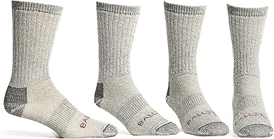 Ballston Mittelschwere 86 Merinowolle Socken Fur Winter Outdoor Wandern Und Trekking 4 Paar Fur Damen Und Herren Amazon De Bekleidung