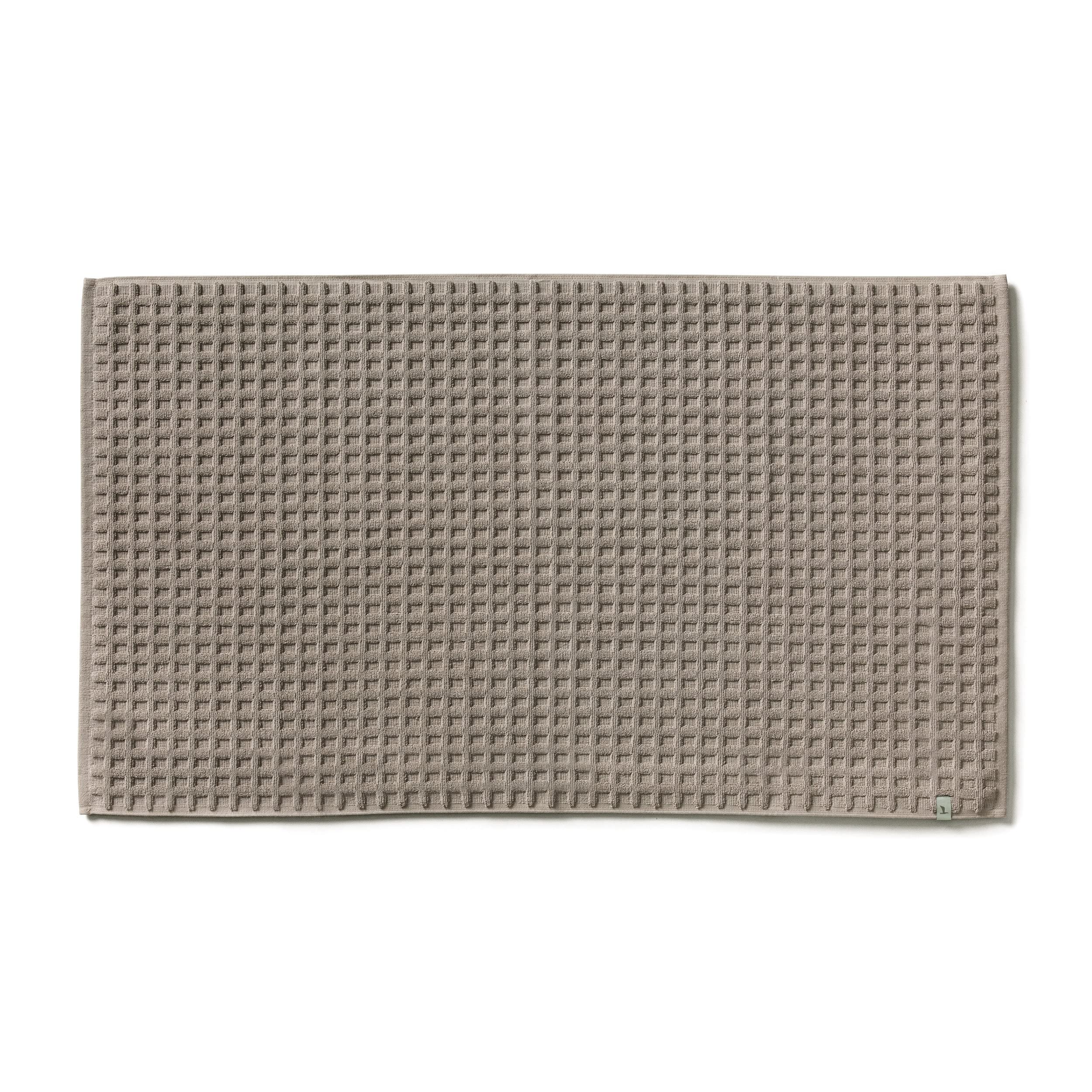 Möve Piquée bath mat 60 x 100 cm, 100% cotton, cashmere