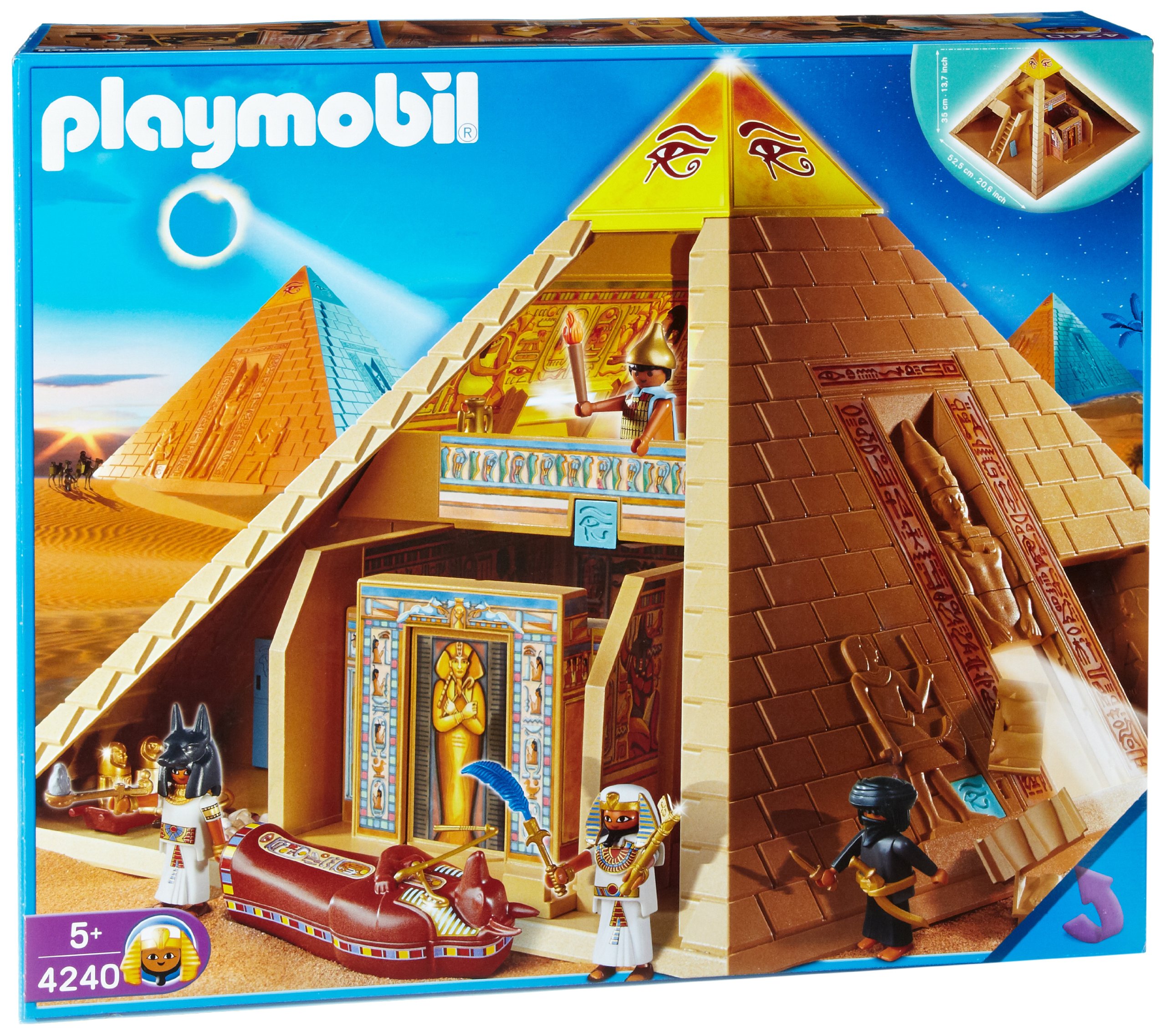Playmobil 4240 Romans Egyptians Set Pyramid Buy Online in UAE. Toys