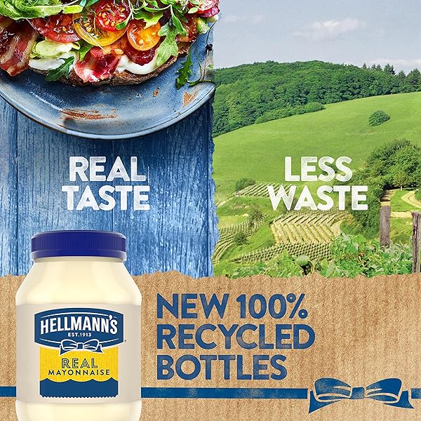 HELLMANN’S REAL MAYONNAISE PACK OF 15 TUB FOR FOODSERVICE MADE WITH QUALITY INGREDIENTS 30 OZ