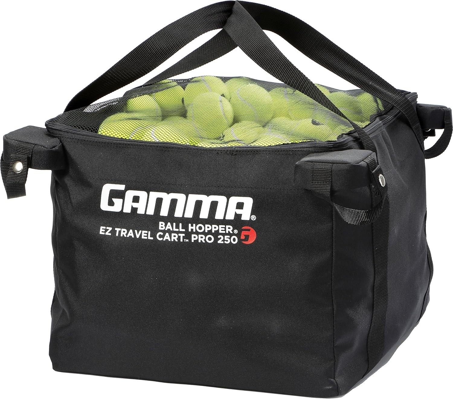 Gamma Sports EZ Travel Cart Pro Ball Hopper 150 : Tennis Ball Hoppers : Sports & Outdoors