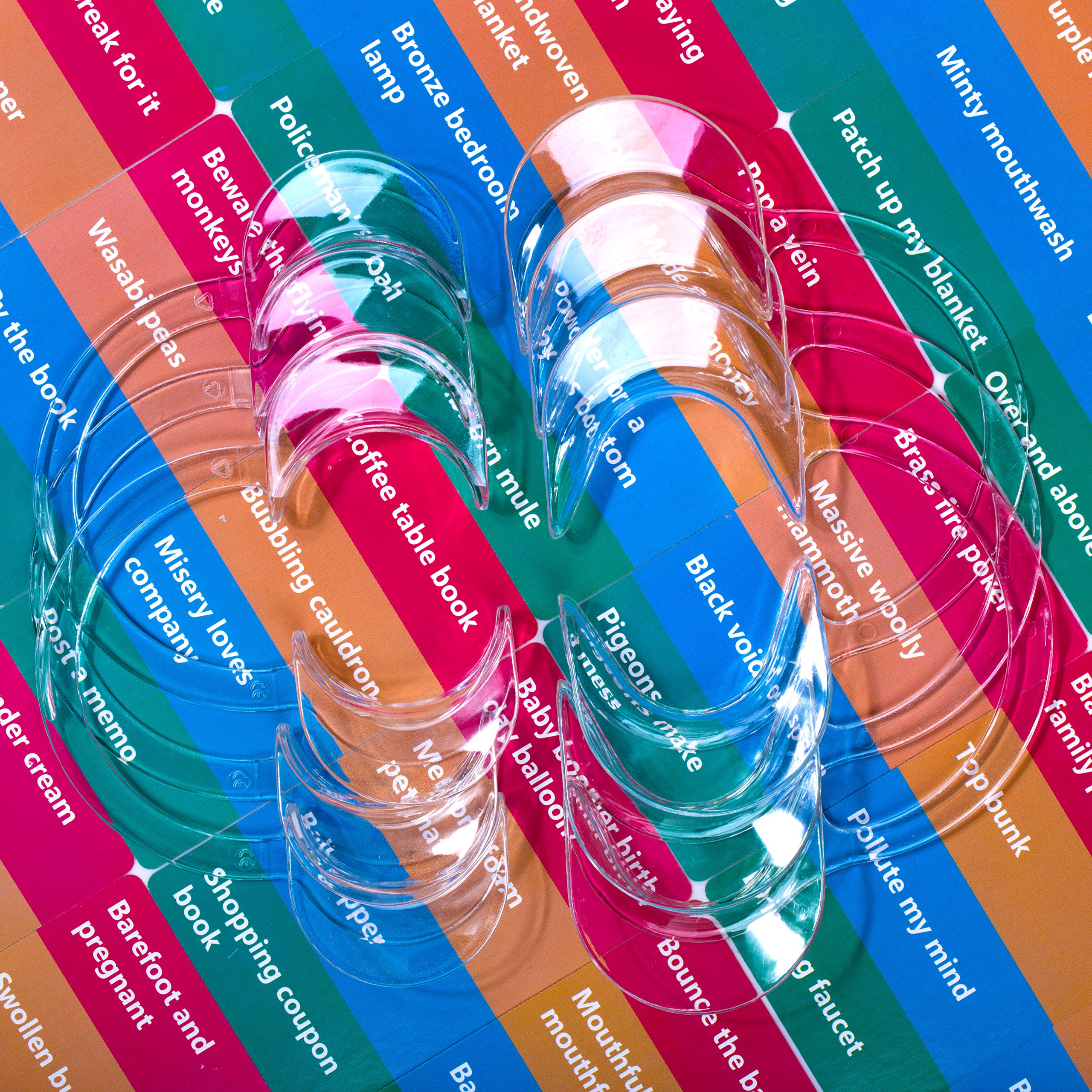 Mouthful Fun Card Game - Original Hilarious Lipless MouthGuard Challenge Board Game Party and Family Friendly Pack for Kids and Adults