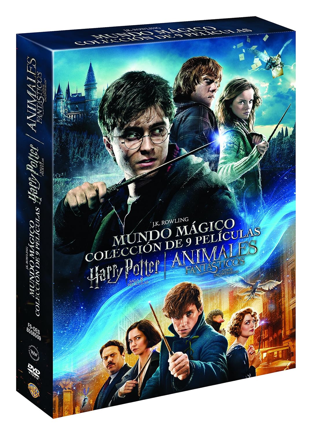 Pack Harry Potter (1-8) + Animales Fantásticos [DVD]: Amazon.es: Daniel Radcliffe, Rupert Grint, Emma Watson, Chris Columbus, Alfonso Cuarón, Mike Newell, David Yates, Daniel Radcliffe, Rupert Grint: Cine y Series TV