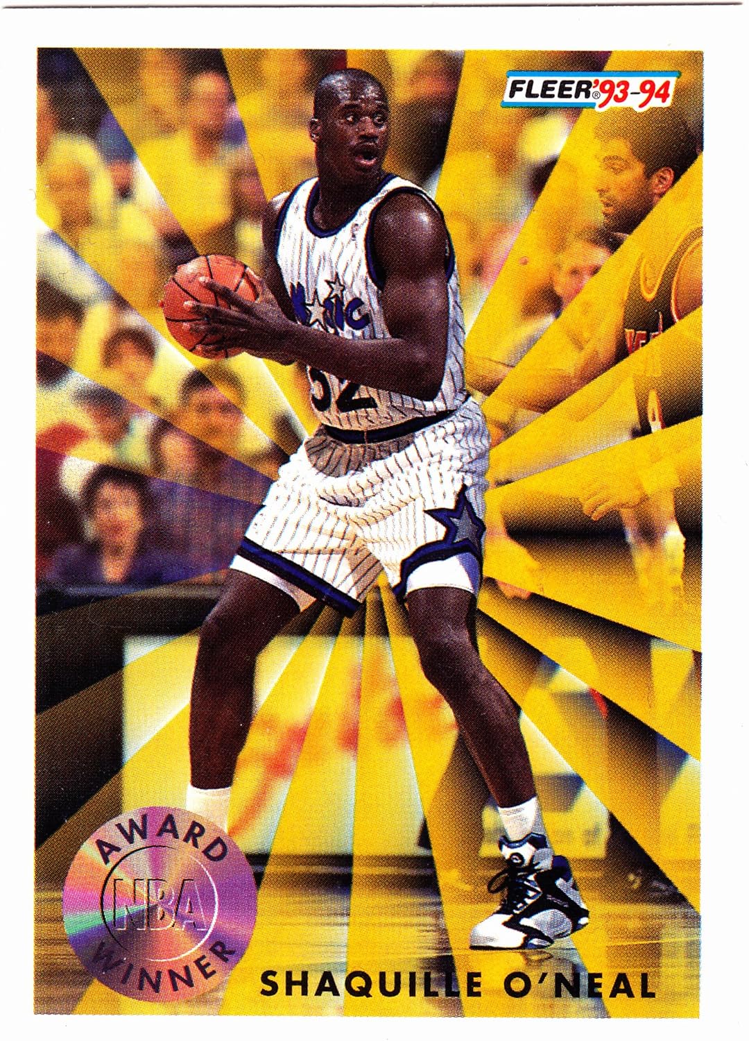 1993 94 FLEER SHAQUILLE O NEAL AWARD WINNER At Amazon s Sports 