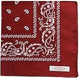 Soophen One Dozen Cowboy Bandanas 100% Cotton 22 x 22 inch
