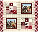 Aeiniweraabbcc Pillow Panel-Farmall Quilting Cotton- c