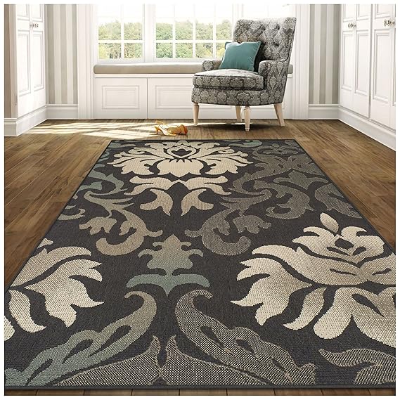 Superior Lowell Collection 4' x 6' Area Rug, Indoor/Outdoor Rug with