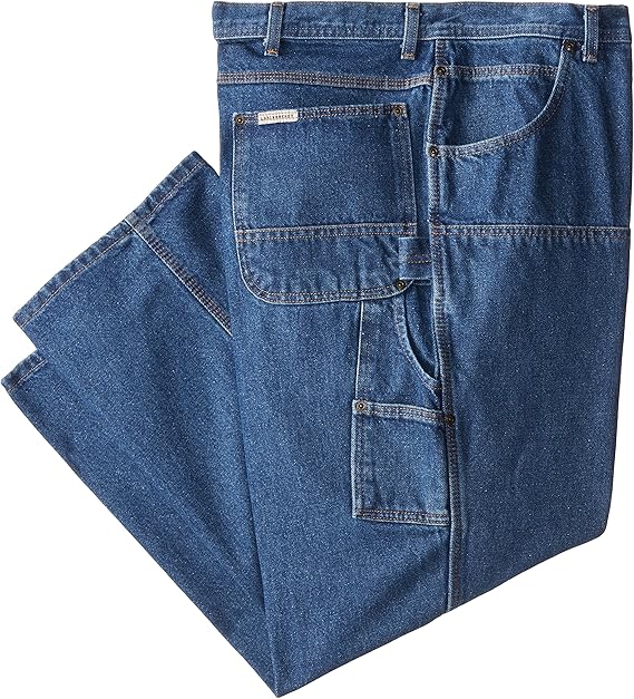 key double front logger jeans
