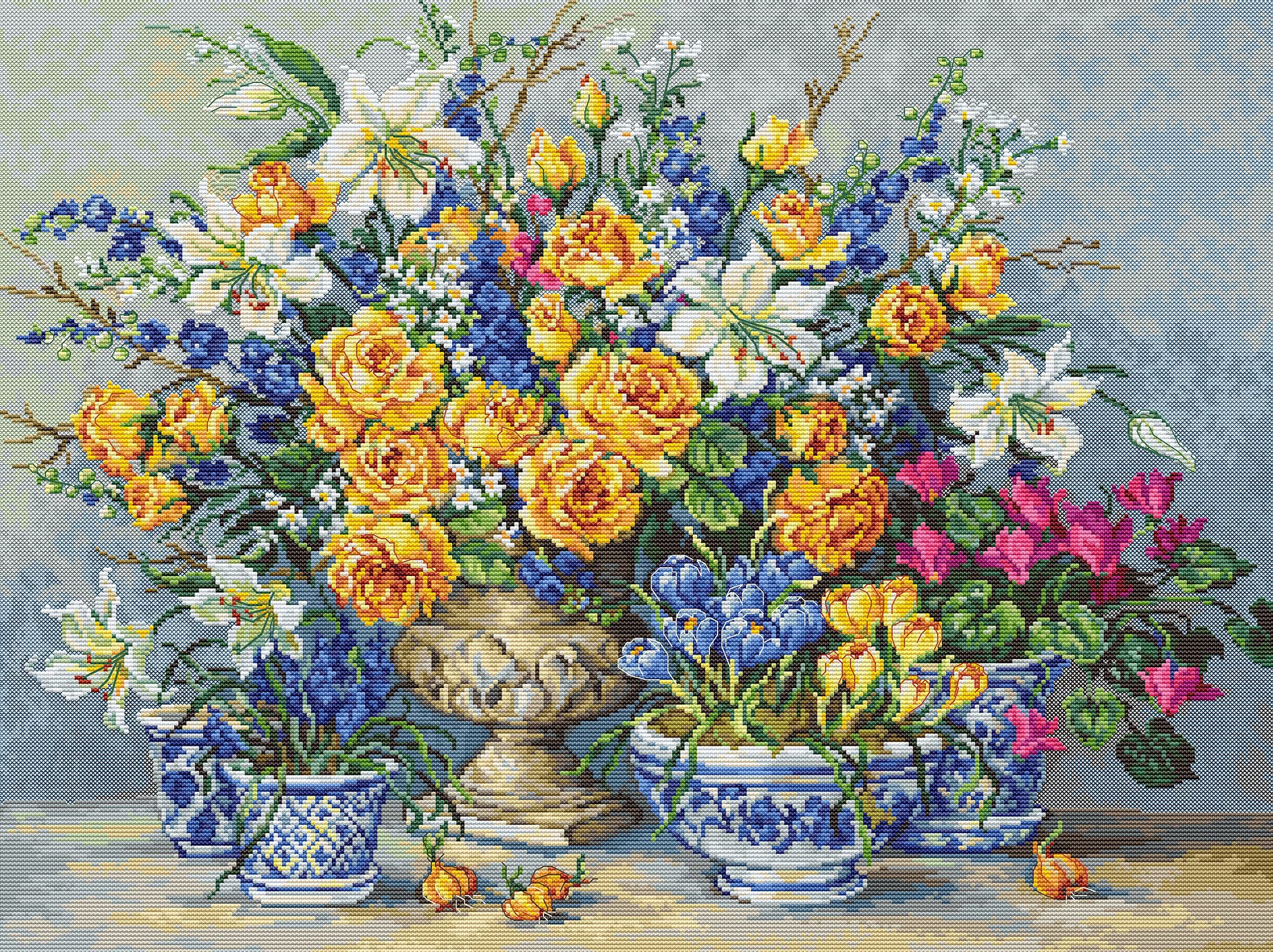 Luca-S B2392 from Gabrielle's Garden - Cross Stitch Kit