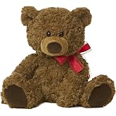 Aurora Bear 12.5" Coco Bear Snuggly Stuffed Animal | Timeless cuddly styles in a variety of sizes and designs