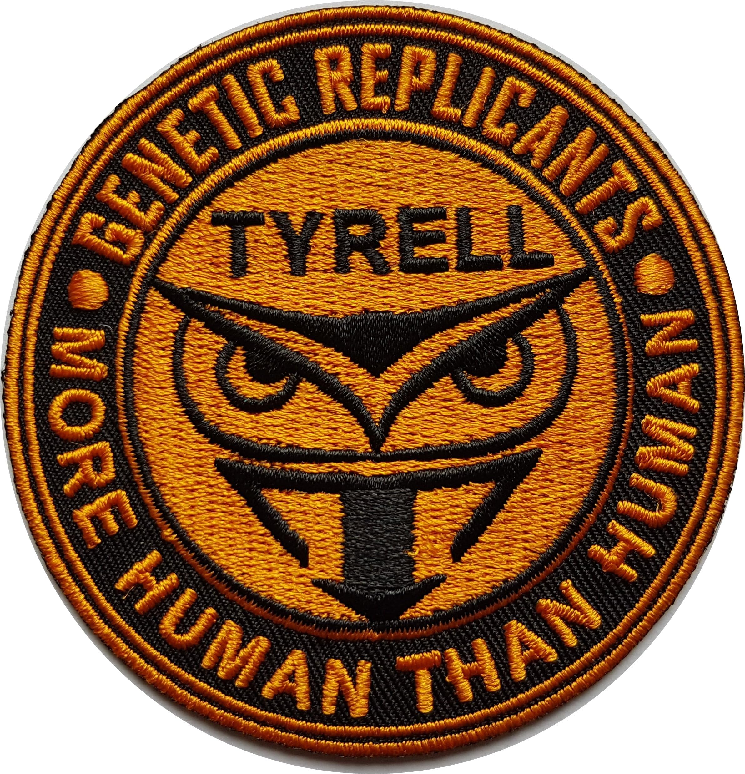 Velc.Hook Fastener Tyrell Corp patch- Genetic Replicans Blade Runner