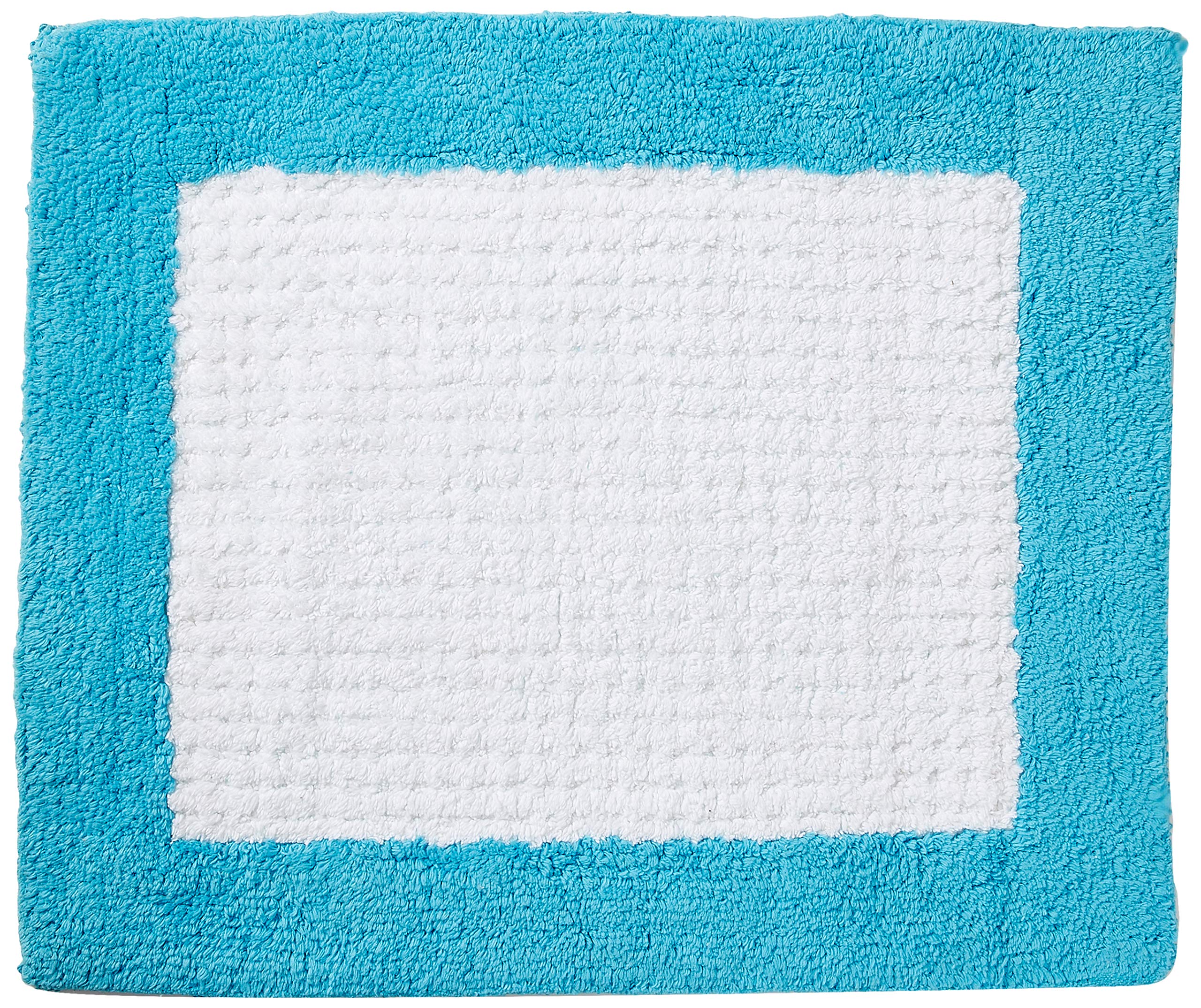 Spirella Textile Rug CRISPY ACQUA 55 x 65 1206970, White, Standard