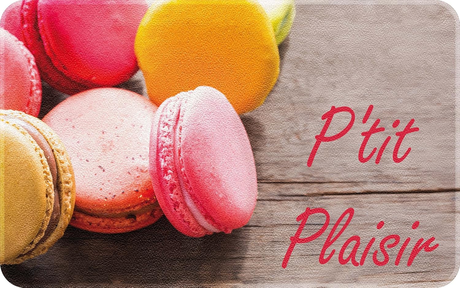 ID MAT Decor de Cuisine Tapis, Fibres Synthétiques, Beige ...