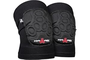 Triple Eight Covert Knee Pads – Ideal for Roller Skating, Biking, BMX, and Skateboarding