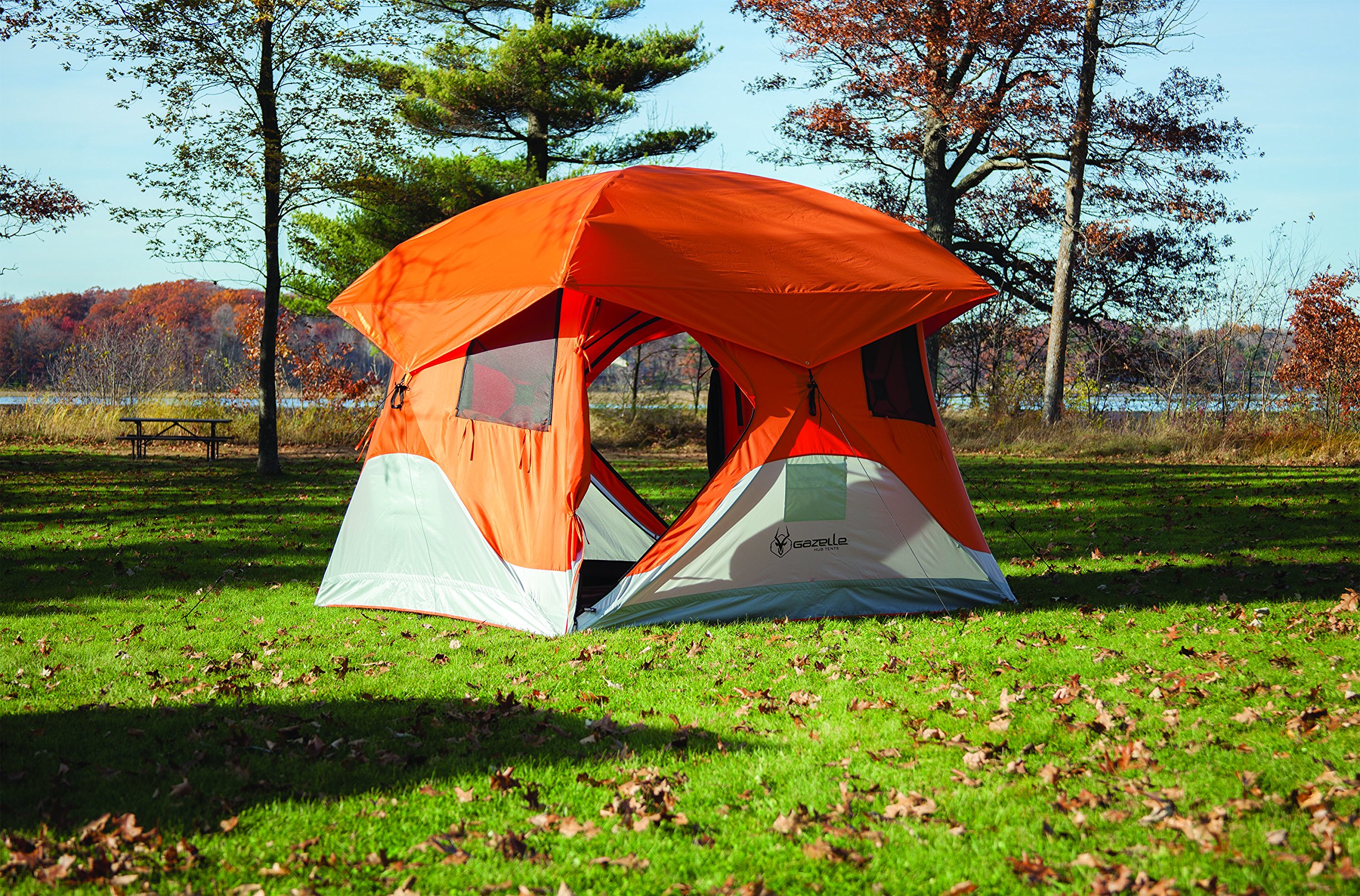Gazelle Camping Hub Tent - Gazelle Tents 22272 T4 Pop Up Portable 