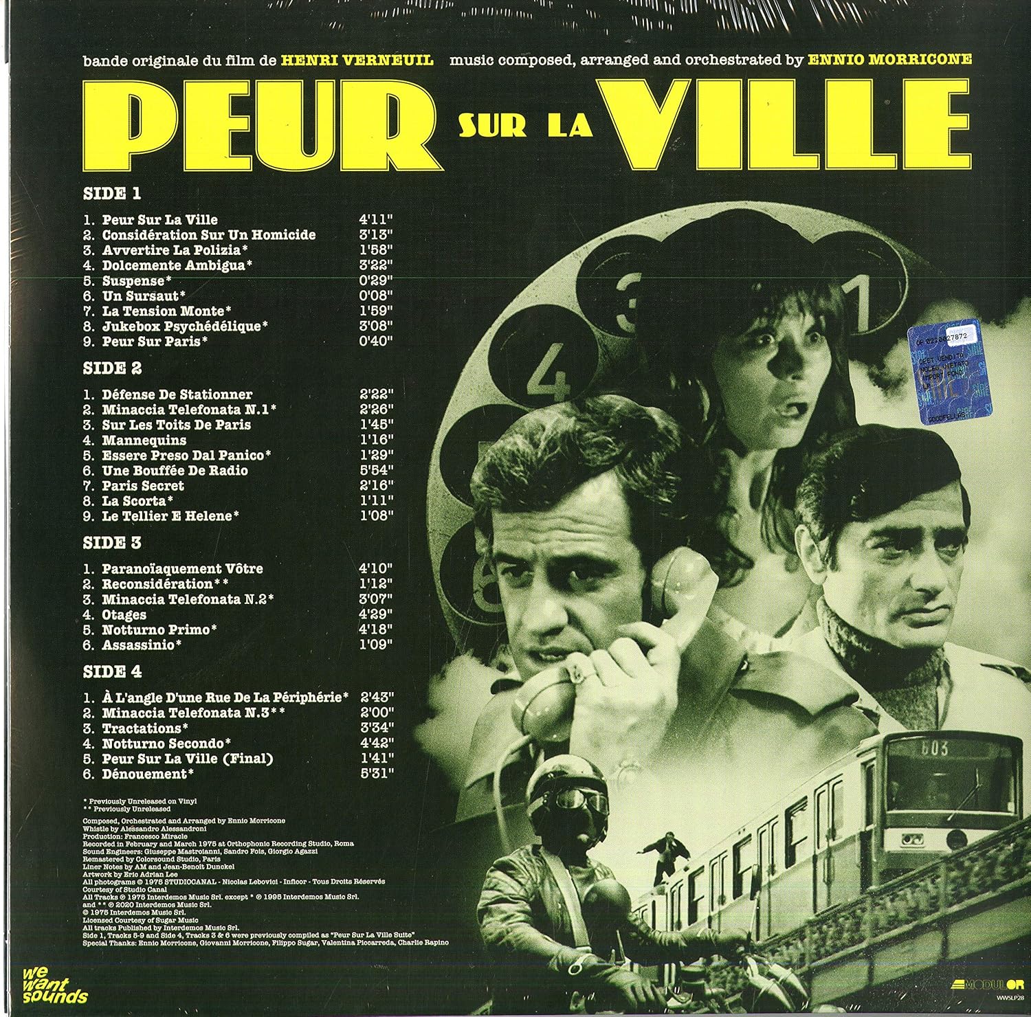 Peur Sur La Ville 2lp Rsd 2020 Amazon De Musik Cds Vinyl