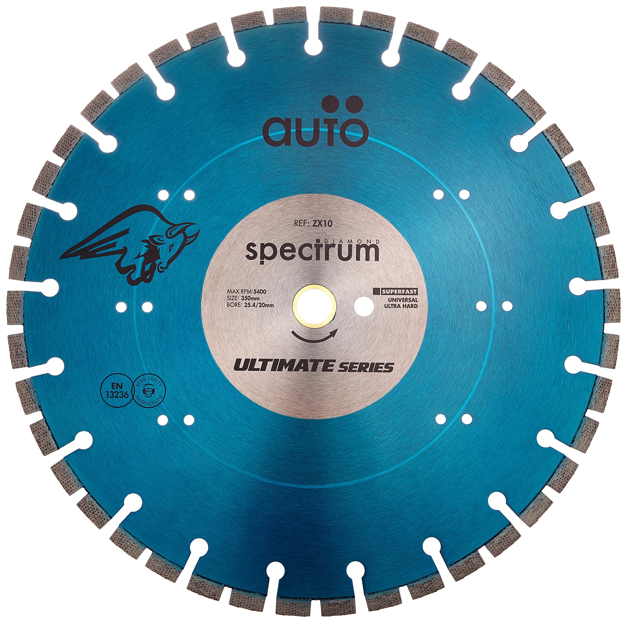 Ultimate Auto Diamond Blade - Universal / Hard - 350/25.4/20mm