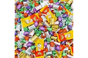LAETAFOOD Easter Chocolate Candy Variety Pack - Eggs, HERSHEY’S KISSES and NUGGETS (3 Pound Bag - Approx. 130 Count)