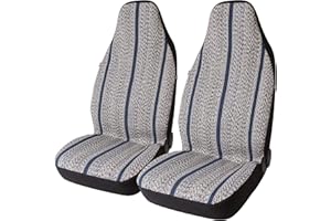 West Coast Auto Baja Blanket Bucket Seat Cover for Car, Truck, Van, SUV - Airbag Compatible (2PCS) (Blue)