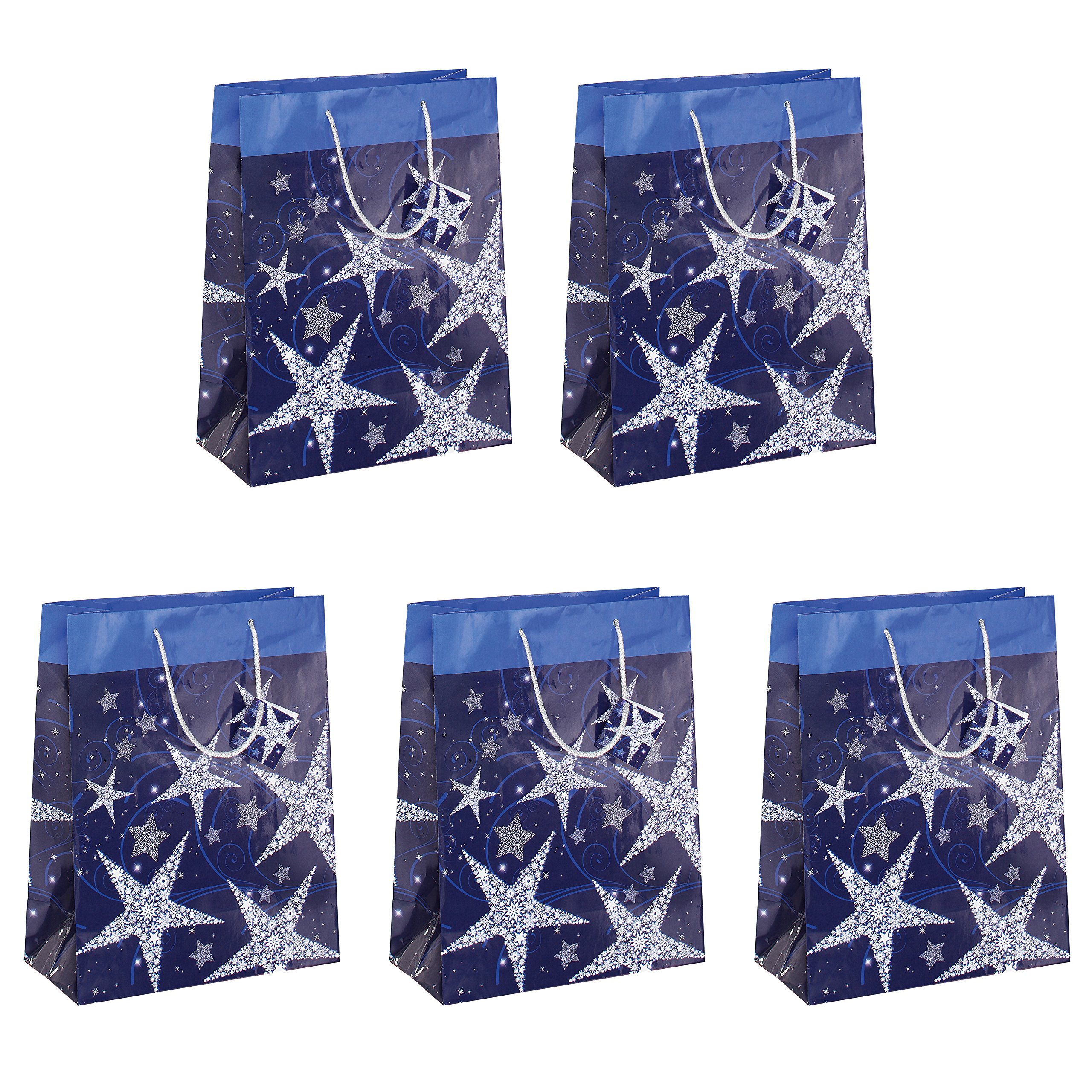 Sigel GT025 Bag "Shining Stars", large, 26 x 33 x 12 cm, 5 Pieces