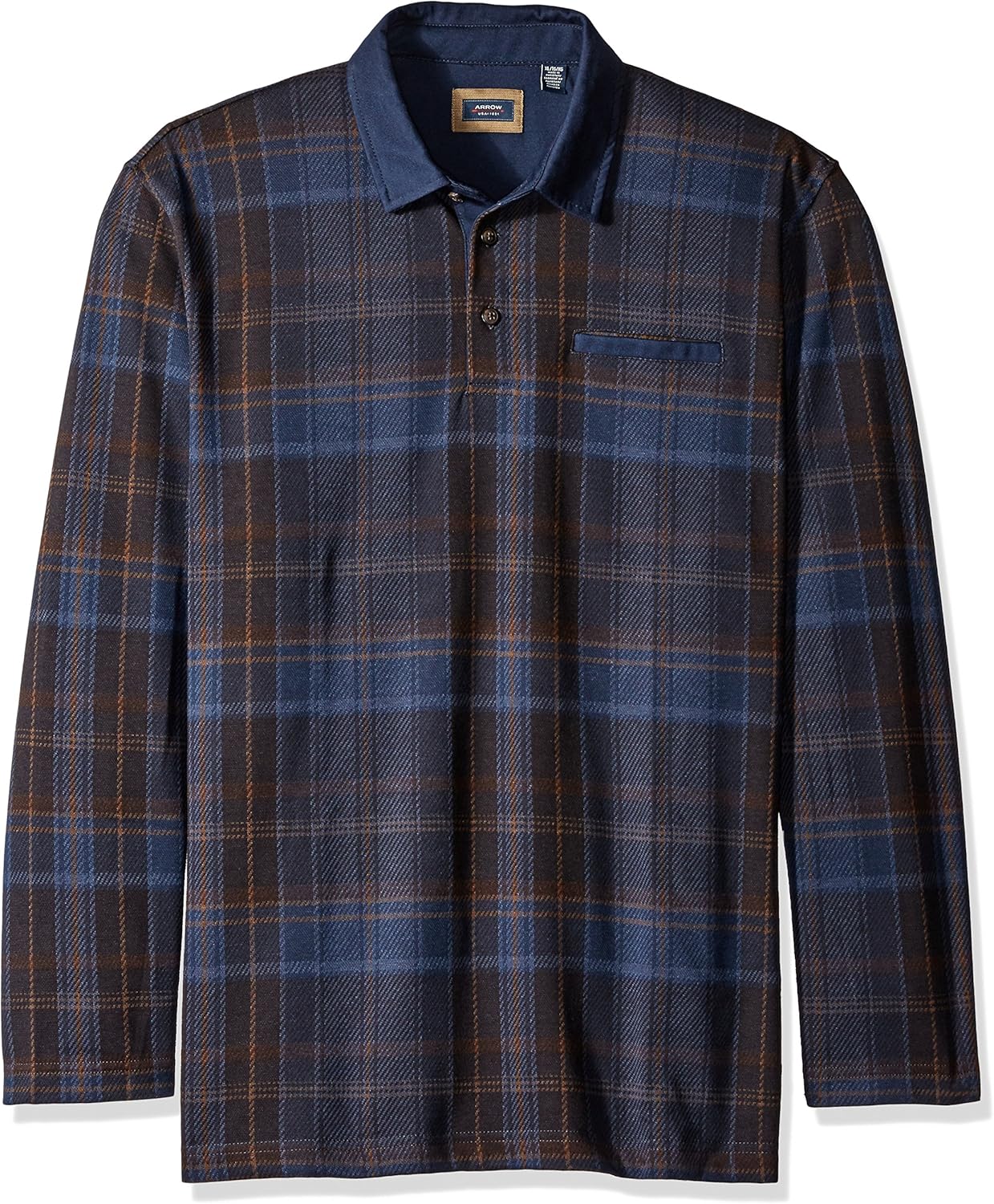 long sleeve polo with button cuffs