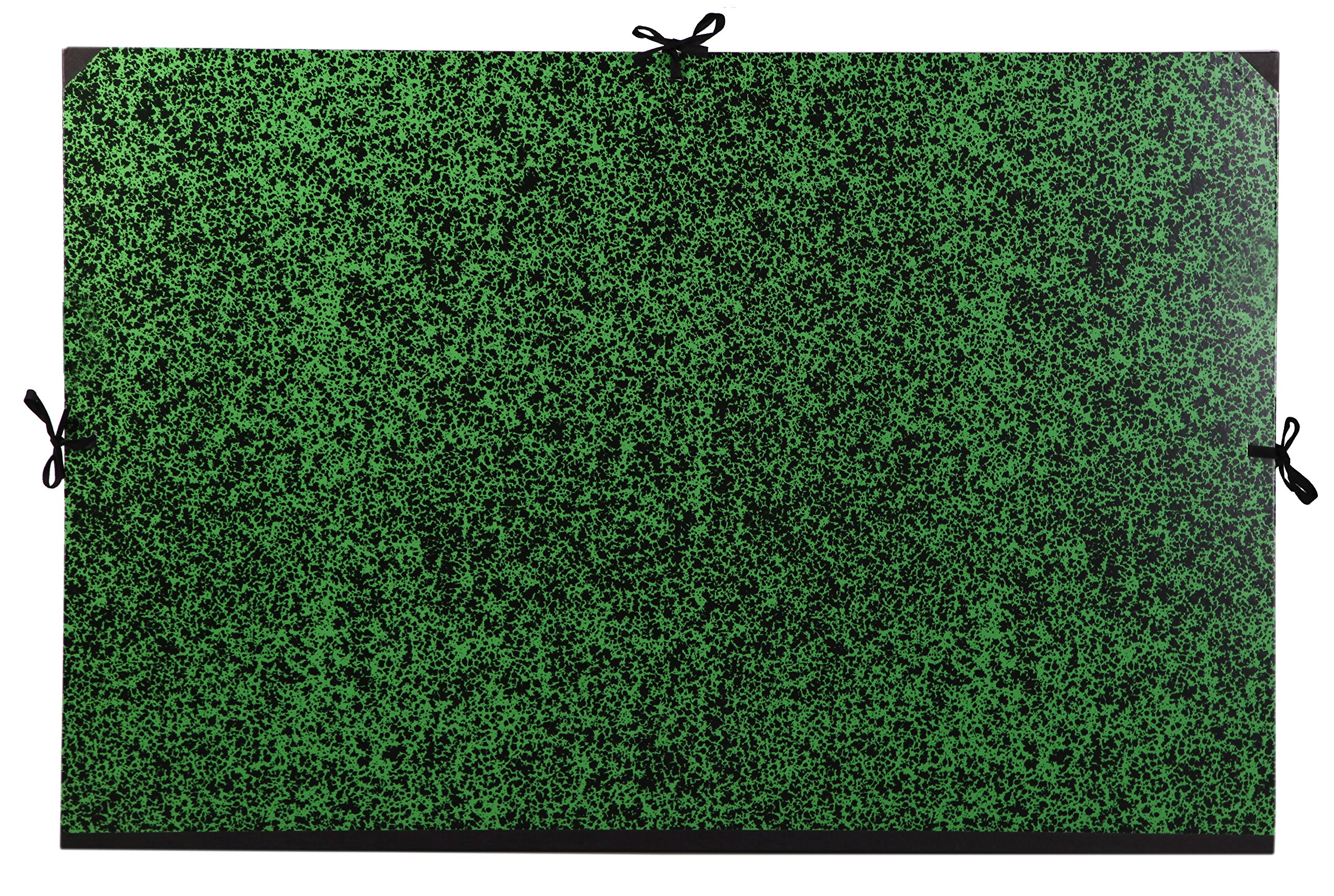 Clairefontaine - Ref 33600C - Annonay Art Folder - 75x110cm Size, Ribbon Tie Closure, 30mm Spine, White Paper Lining, Acid Free - Suitable for Transporting Artwork