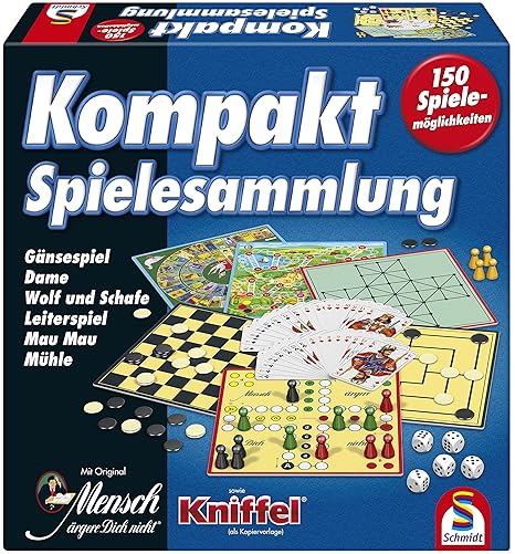 Schmidt Spiele 49188 Kompakt Spielesammlung