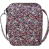 Brentano Cotton quilted Small crossbody wallet purse