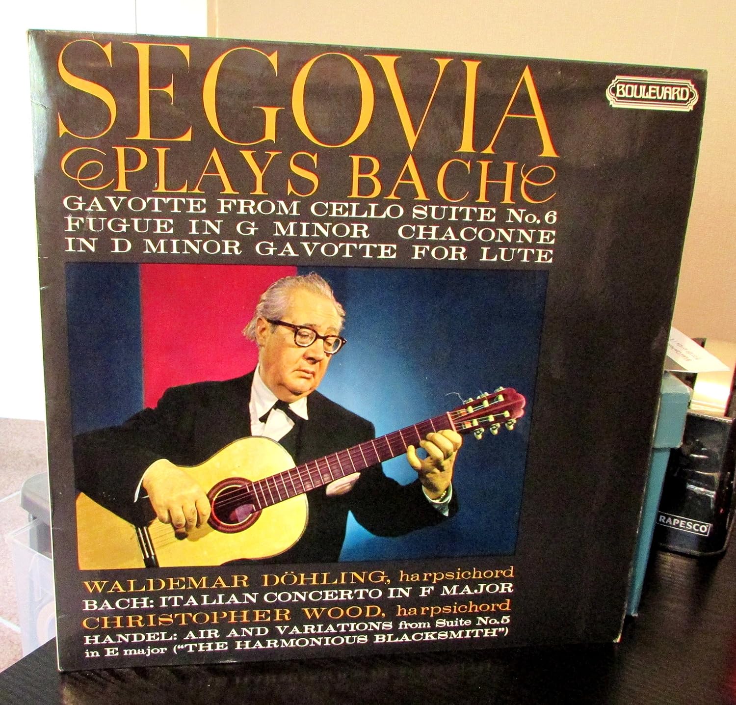 Plays Bach (UK) / Vinyl record [VinylLP] Amazon.co.uk Music