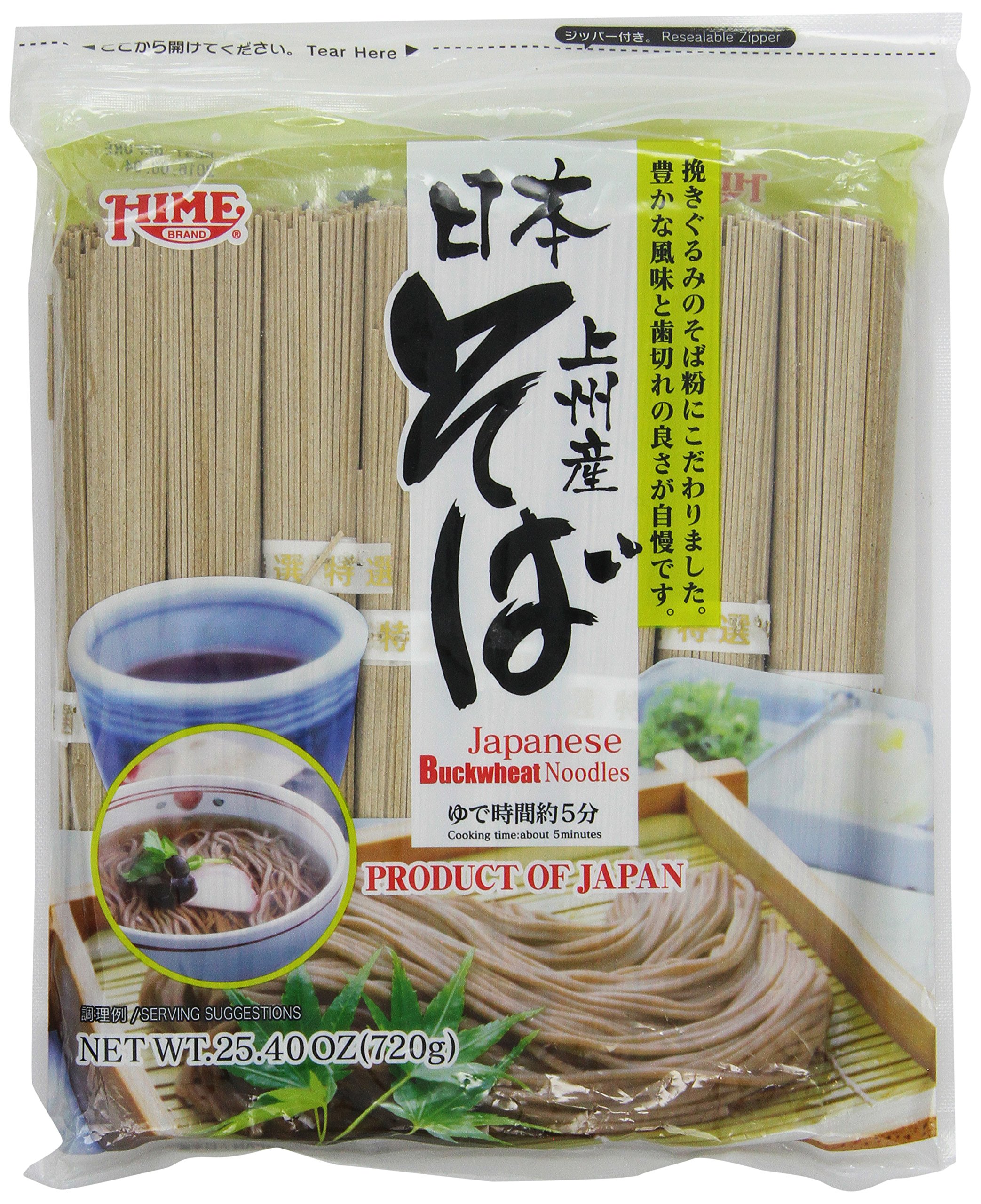 Hime Dried Buckwheat Soba Noodles, 25.40Ounce