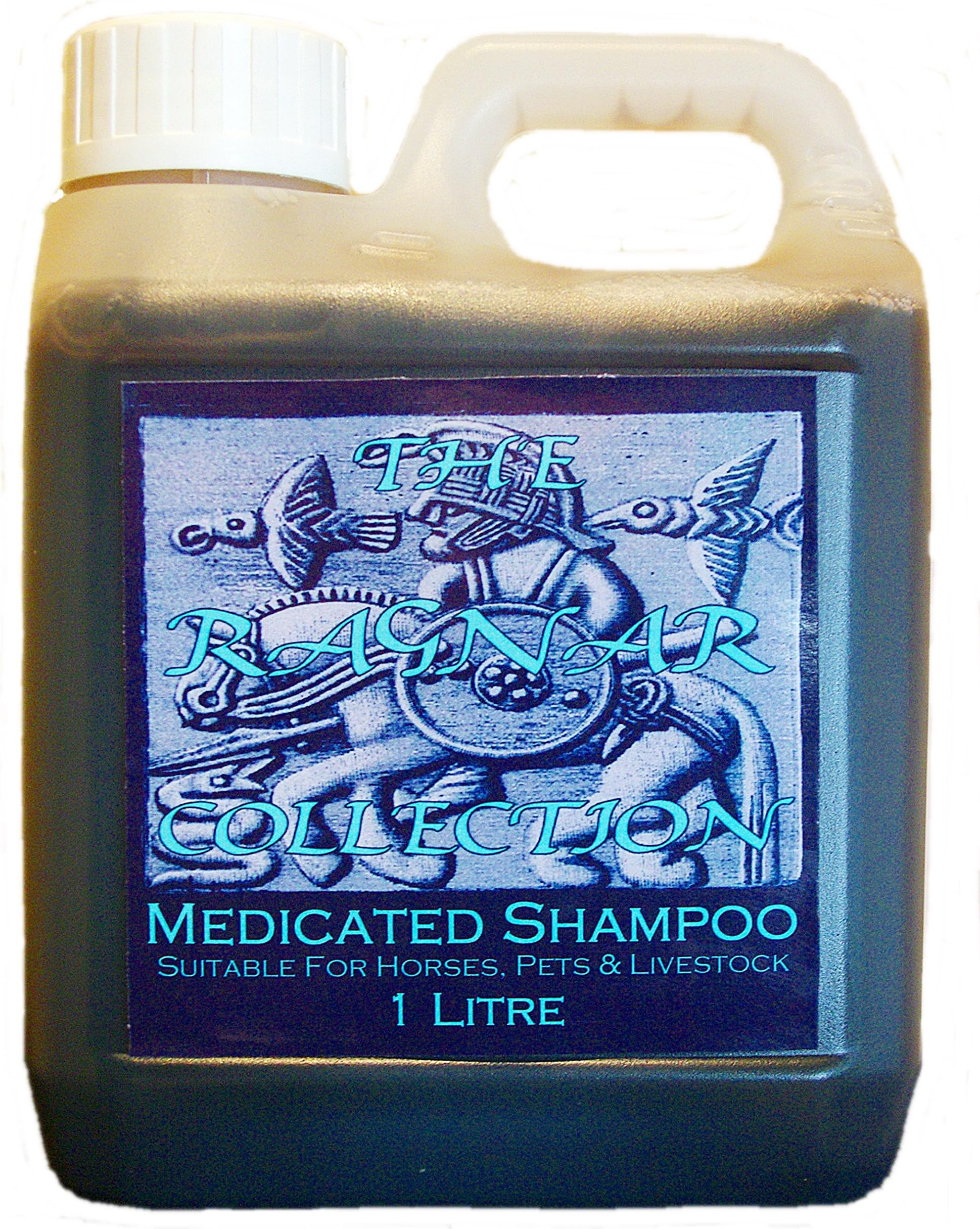The Ragnar Collection Medicated Shampoo - 1 Litre-Antibacterial and Antifungal - FREE UK DELIVERY