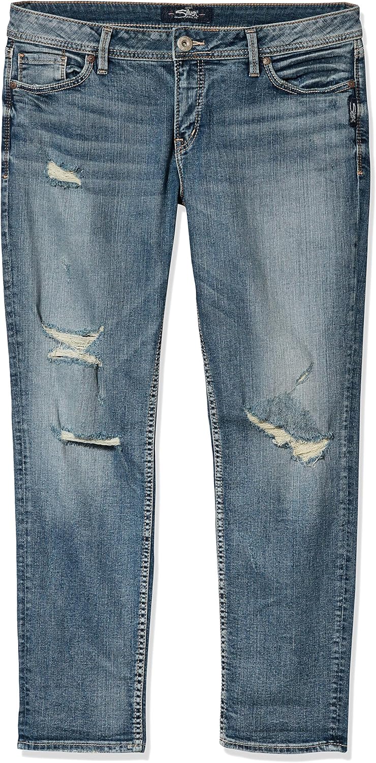 silver jeans suki ankle slim