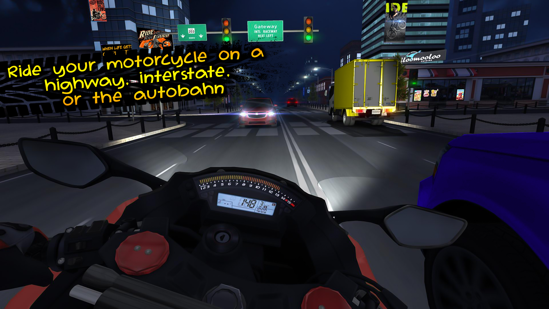 Escape Traffic Freeway Bike Ride 3d Free Highway Traffic Game Amazon Co Jp Appstore For Android