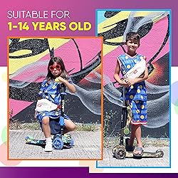 Hurtle Kids Scooter - Child Toddler Kick Scooter