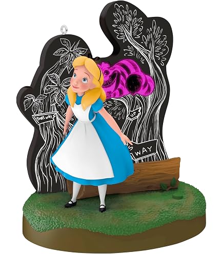 Amazon.com: Disney Alice in Wonderland Sketchbook Mini Ornament