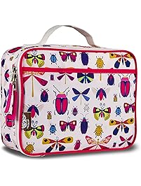 LONECONE Kids' Insulated Fabric Lunchbox - Cute Patterns for Boys and Girls