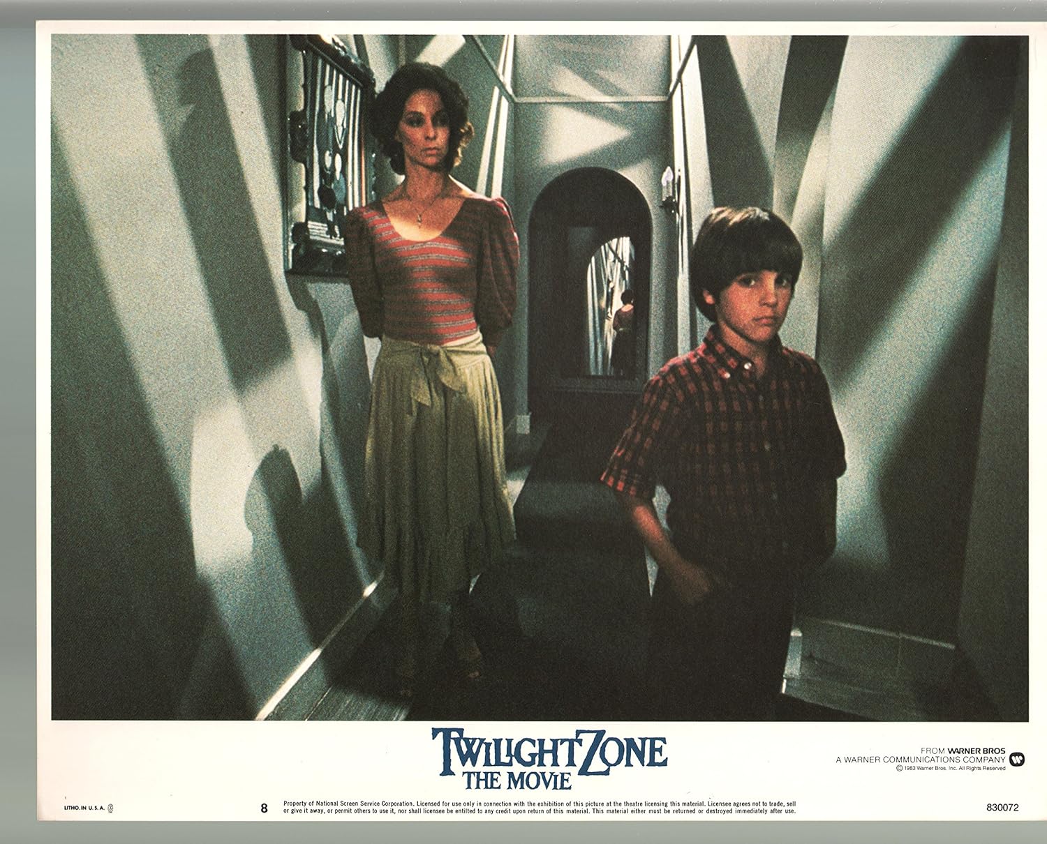 MOVIE POSTER: Twilight Zone The Movie-Kathleen Quinlan-Jeremy Licht-Color-Lobby Card-11x14