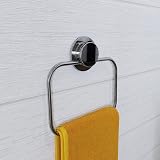 Croydex Stick 'n' Lock Self Adhesive Towel Rail Chrome Plated Mild Steel view 6