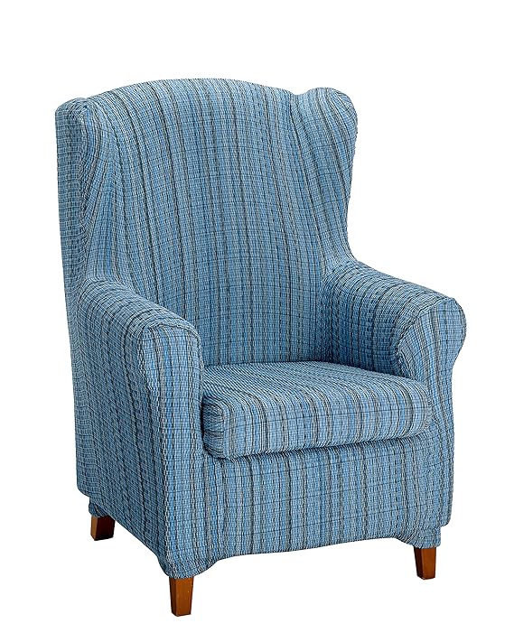 Schutzhülle Gartenstuhl Husse Z51 Duplex Mejico Ohrensessel blau