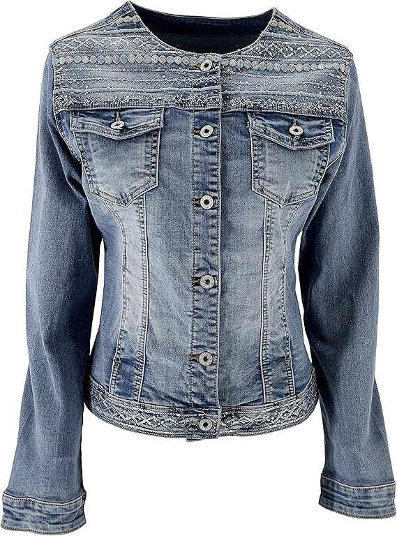 jean jacket without collar